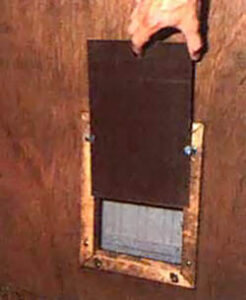 A Homemade Pet Door Image